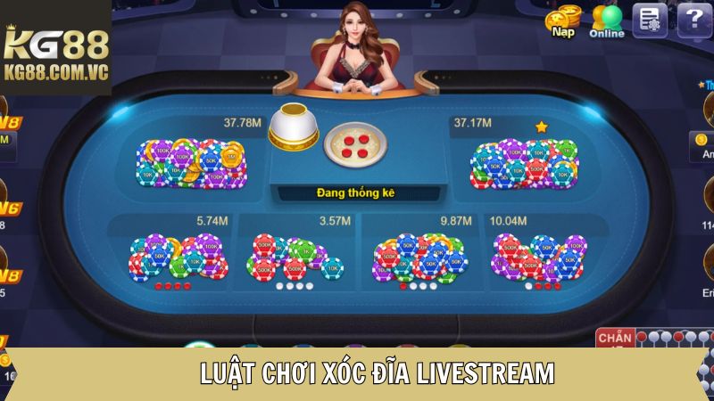 Quy tắc tham gia ván đấu xóc đĩa livestream