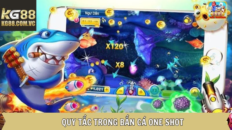 Bắn Cá One Shot - Siêu Phẩm Hội Viên Nên Tham Gia Tại KG88 3 Luật chơi cơ bản của bắn cá one shot mà hội viên nên nắm